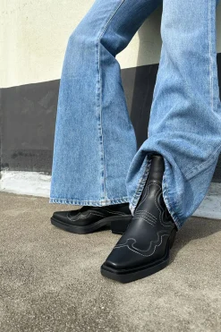 COPENHAGEN STUDIOS Cph232 Leather-Dames Westerse Laarzen