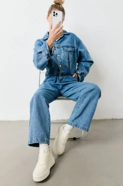 COPENHAGEN STUDIOS Cph189 Leather Mix-Dames Sneakers