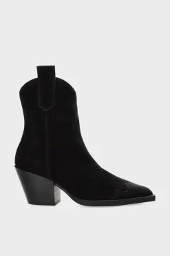 COPENHAGEN STUDIOS Cph238 Suede-Dames Westerse Laarzen
