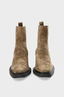 COPENHAGEN STUDIOS Cph232 Suede-Dames Westerse Laarzen