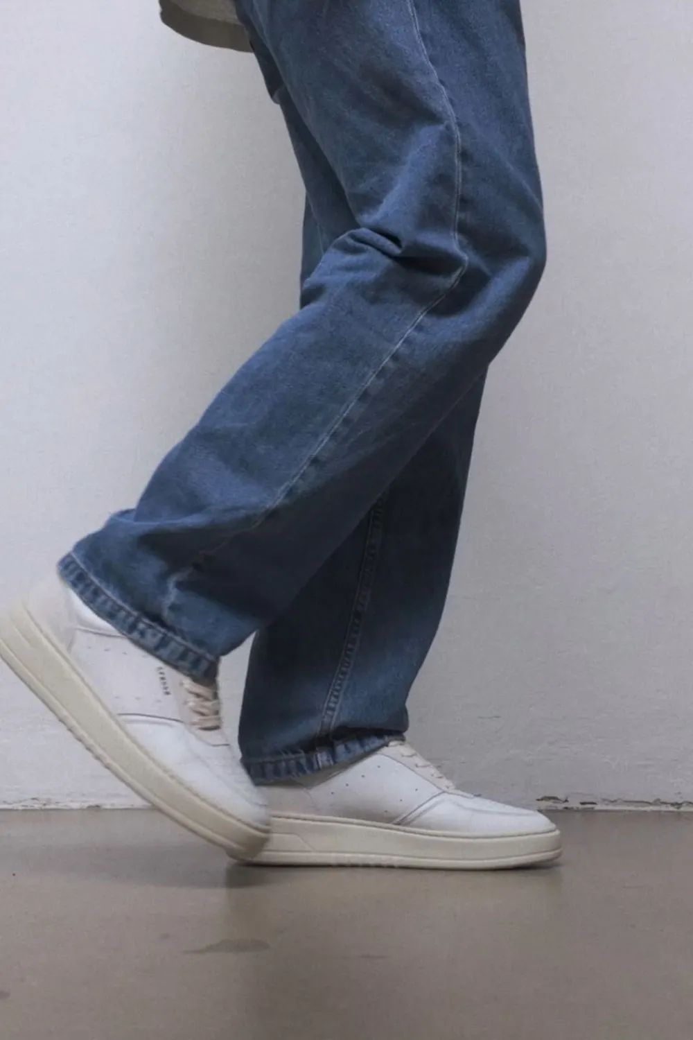 COPENHAGEN STUDIOS Cph1M Leather Mix-Heren Sneakers