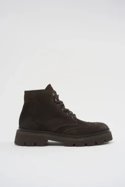 COPENHAGEN STUDIOS Cph179M Waxed Suede-Heren Laarzen